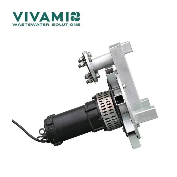 Cast iron submersible jet aerator